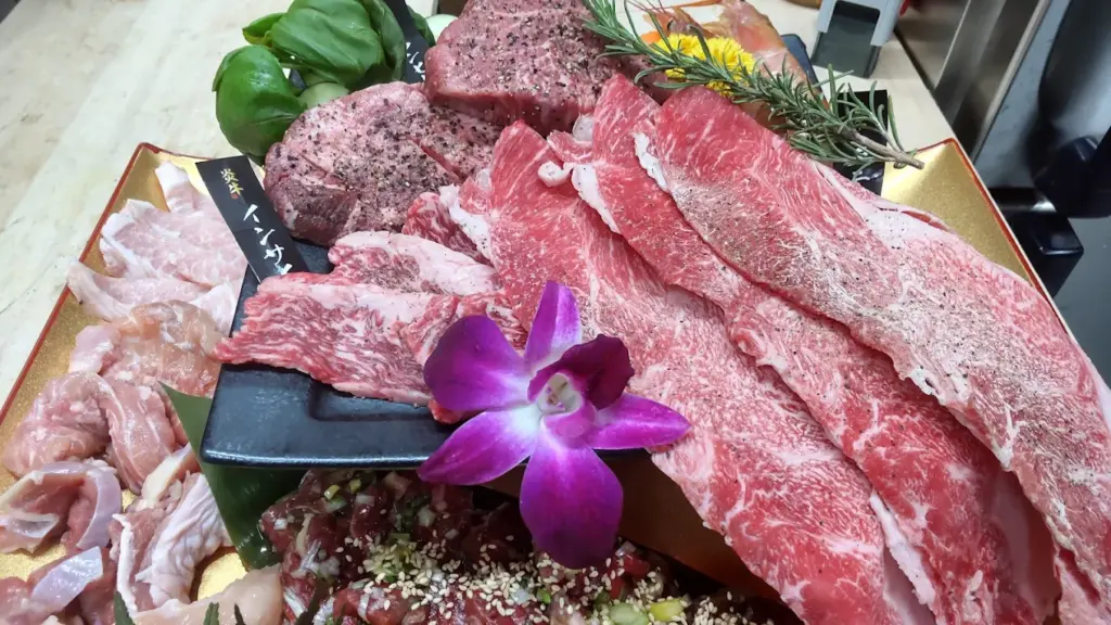 福岡県古賀市の大衆焼肉 牛気商店で楽しめる焼肉メニュー