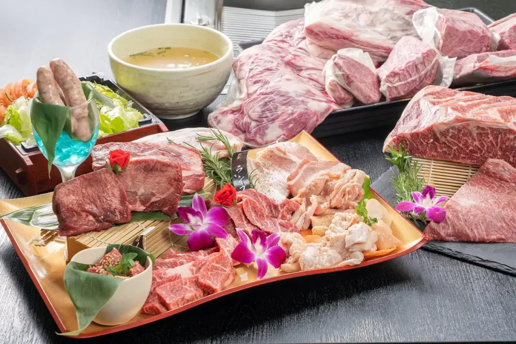 福岡県古賀市の大衆焼肉 牛気商店で楽しめる焼肉メニュー