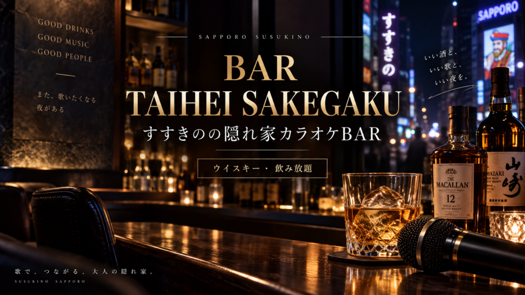 BAR TAIHEI SAKEGAKU （すすきの 스스키노）
の外観のイメージ