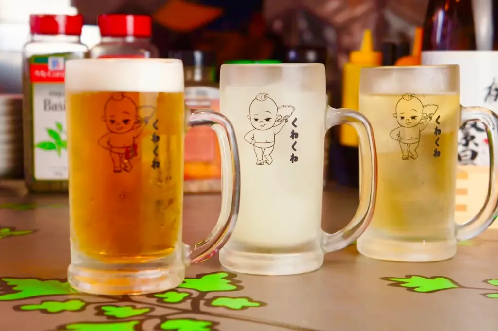 渡辺通駅近くで焼鳥と日本酒を楽しめる酒場くねくねのメニューのイメージ